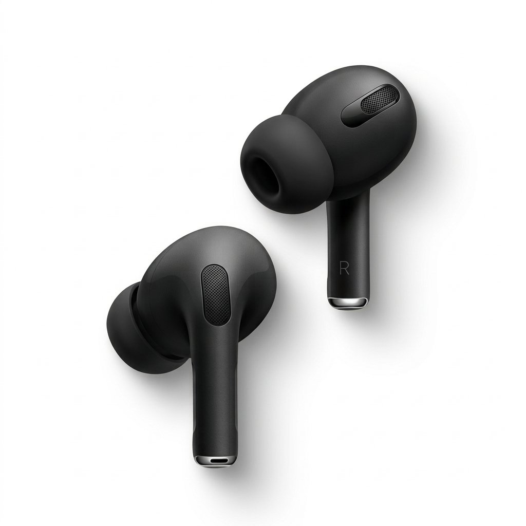 AirPods Pro 2 First Copy ANC & ENC – Black - Image 3