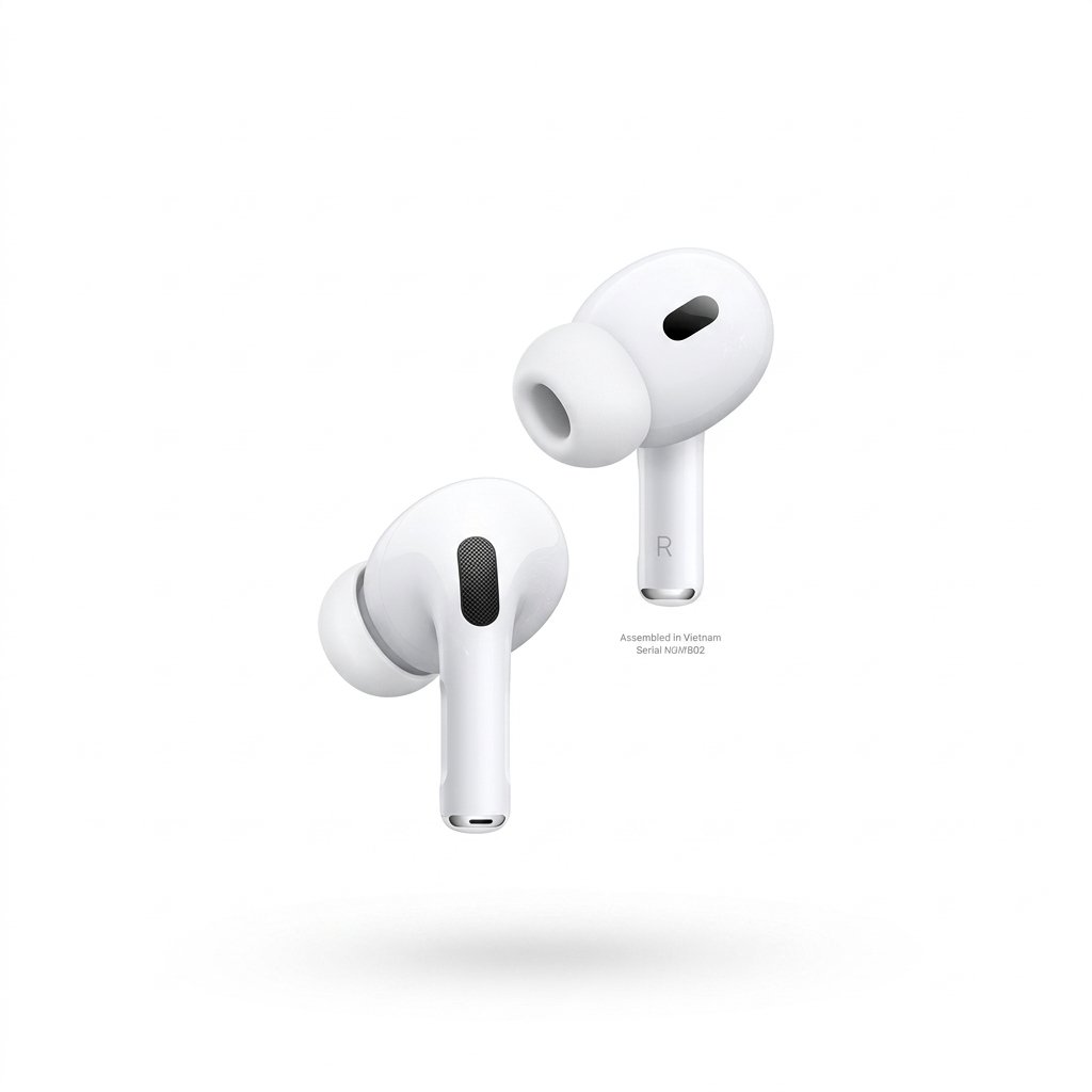 AirPods Pro 2 First Copy ANC & ENC – White - Image 3
