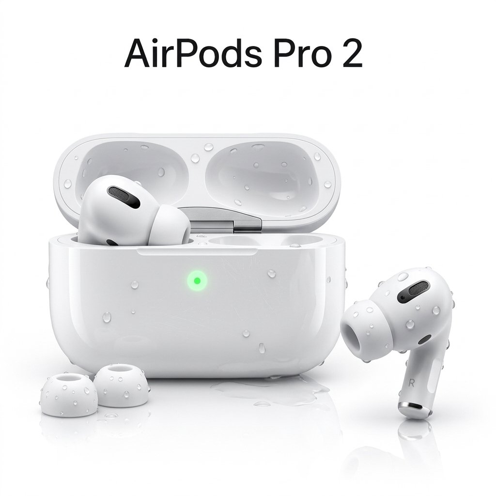 AirPods Pro 2 First Copy ANC & ENC – White - Image 2